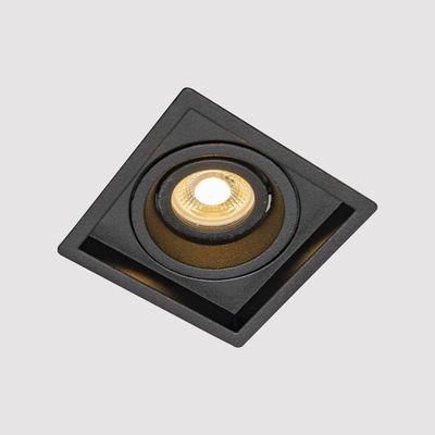 Spot Embutir Recuado Microborda Mini-dicroica Mr11 Gu10 Preto - Interlight