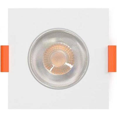 Mini Spot Led 3w 6500k Embutir Quadrado Bivolt Luminatti