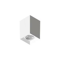Spot De Sobrepor Tower Recuado Quadrado Save Energy Mr16 Gu10 Bivolt Branco Se-385.2524