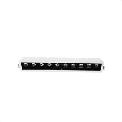Spot De Led Embutir Taschibra Arch Pontual 20w 2700k Bivolt Branco Com Preto