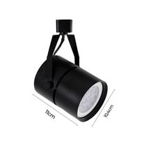 Spot Direcionável Para Trilho Nordecor Classic Par 30 E27 Bivolt Preto 6039