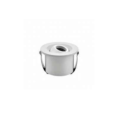 Spot De Embutir Nordecor Ollo Mini Redondo Led Alto Irc 90 1w Bivolt Branco 3000k Luz Amarela 6540