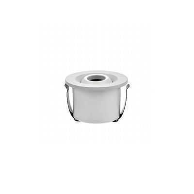 Spot De Embutir Nordecor Ollo Mini Redondo Led Alto Irc 90 1w Bivolt Branco 3000k Luz Amarela 6540