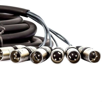 Multicabos Com Conectores Xlr 6 Vias - Cirilo Cabos, 100mts