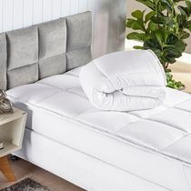 Pillow Top Suavitec Solteiro 01 Peça - Branco.