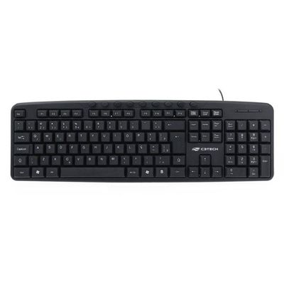 Teclado Usb C3tech Multimidia Kb M40bk Preto