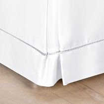 Saia Box Casal Ponto Palito Micropercal - Branco