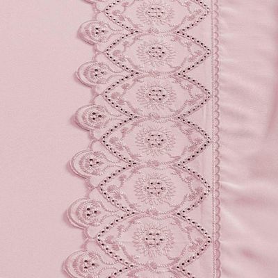 Jogo De Cama Nobless Casal Padrão 04 Peças Rosa Blush