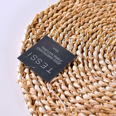 Americano Fibra Natural Estilo Rústico 38cm