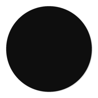 Sousplat 25cmx25cm - Cria Arte Laser Preto