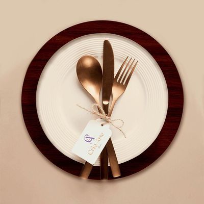 Sousplat 30x30cm - Cria Arte Laser Preto