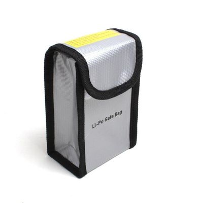 Case de Proteção Antichamas Bateria Drone DJI Phantom 3 e Phantom 4