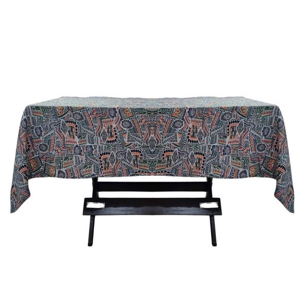 Toalha Mesa Oxford Estampado 1,50x1,50 4 Lugares Floral