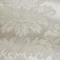 Toalha De Mesa 6 Lugares 1,60x2,00 Jacquard Medalhão Adamascado Retangular Branco