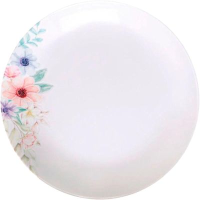 Kit Jogo De Pratos Fundo Sopa 6pçs 6 Pessoas Floratta 22cm
