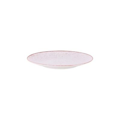 Jogo De Pratos Sobremesa Rústico 4 Peças 21 Cm Porcelana Decorada Tramontina