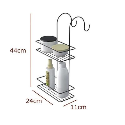 Porta Shampoo Duplo Para Box - Stolf Preto