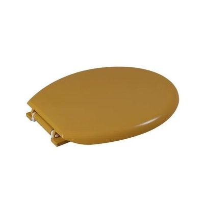 Assento Almofadado Oval - Astra Caramelo Escuro