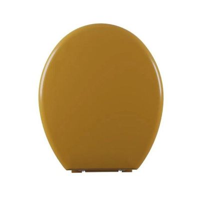 Assento Almofadado Oval - Astra Caramelo Escuro