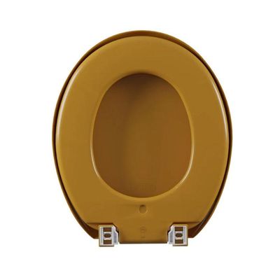Assento Almofadado Oval - Astra Caramelo Escuro