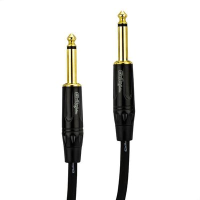 Cabo P10 Para P10 Mono Profissional - Preto 5 Metros
