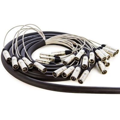 Multicabos Conectores Xlr 24 Vias Santo Angelo - 1 Mt