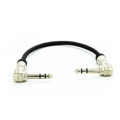 Cabo Adaptador P10 90º X P10 90º Estereo - 4 Metros