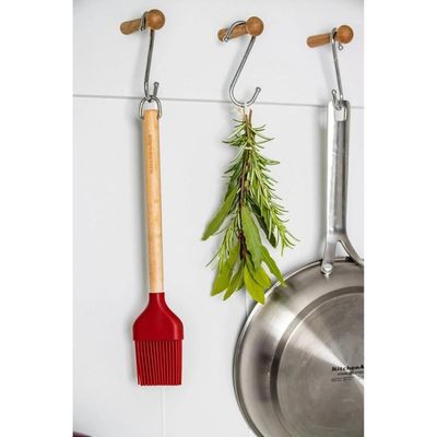 Pincel De Alinhavo Cabo Madeira Bétula Ecológica Kitchenaid
