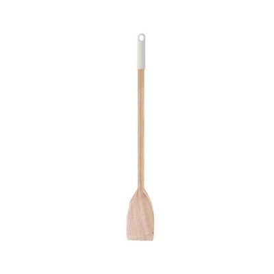 Colher De Madeira Eucalipto Lisa Com Suporte 35cm - Stolf