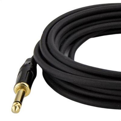 Cabo P10 Para P10 Mono Profissional - Preto 20 Metros