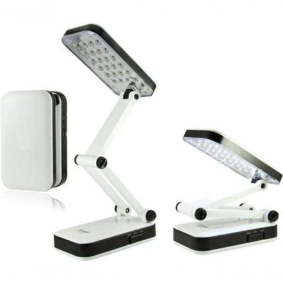 Luminária Portátil Mesa Flexível 24 Leds Recarregável Xz-666
