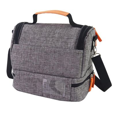 Bolsa Térmica C/ 2 Compartimentos Vibe Cinza