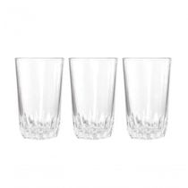 Jogo Copos Vidro Cristal 3 Peças 325 Ml