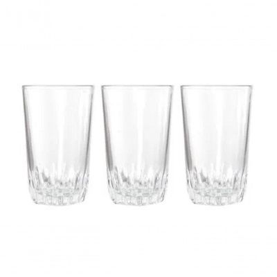 Jogo Copos Vidro Cristal 3 Peças 325 Ml