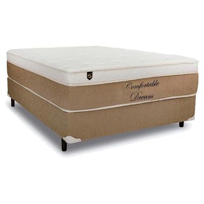 Colchão Queen Molas Ensacadas Masterpocket Comfortable Dream Euro Pillow (158x198x34) - Luckspuma