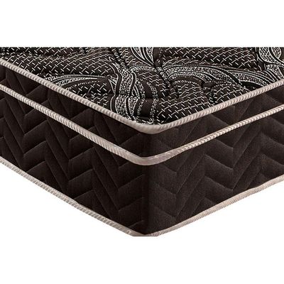 Colchão Queen D28 / EP / Anatômico Pasquale Fort Black Euro Pillow (158x198x25) - Paropas