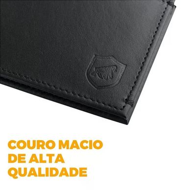 Kit Carteira Ultra Slim E Cartão Abridor Em Metal - Gshield