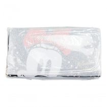 Carteira Retangular Preta Pintas Minnie 10x19cm - Disney