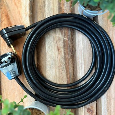 Extensão Elétrica Cabo Pp 2x1,5mm - Loja Gubler 5 Metros