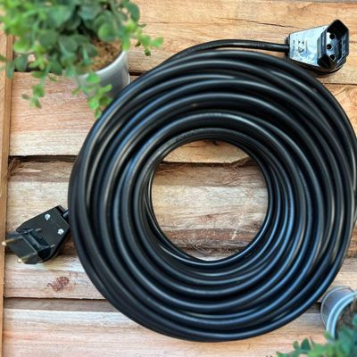 Extensão Elétrica Cabo Pp 2x1,5mm - Loja Gubler 30 Metros