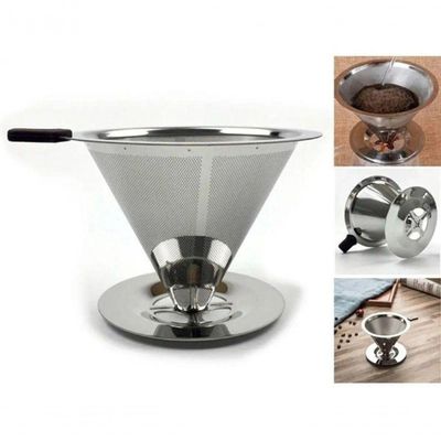 Coador Filtro 101 Café Pour Over Aço Inox Alta