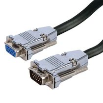 Extensão Vga Blindado Pontas Metálicas - 45 Mt
