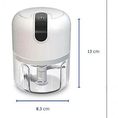 Mini Multiprocessador De Alimentos Elétrico Com Portatil C/