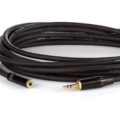 Extensão P2 Fone De Ouvido Profissional - 20 Metros