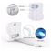 3 Luz Abajur Vaso Sanitario Lightbowl Com Sensor Led 8 Cores