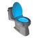 3 Luz Abajur Vaso Sanitario Lightbowl Com Sensor Led 8 Cores