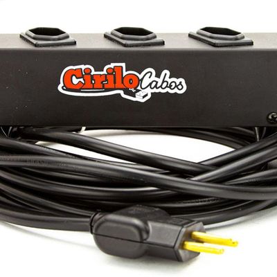 Extensão Cabo Pp 3x2,50 De 4 Tomadas 10a - 4 Metros