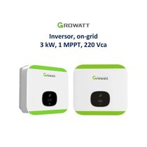 Inversor Solar Growatt Fotovoltaico On Grid Mic3000Tl-X 3Kw 1 Mppt Monofásico 220V