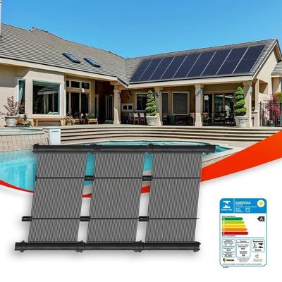 Kit Aquecedor Solar Para Piscinas De Até 6m² Ou Até 10 Mil Litros, Controlador De Temperatura Bivolt
