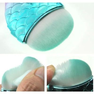 Pincéis Maquiagem Pincel Sereia Peixe Contorno Oferta!!